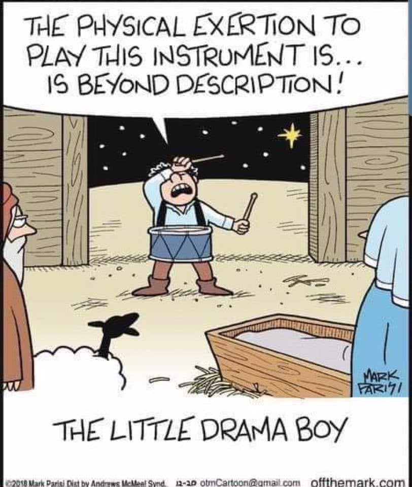 Cartoon - Little Drama Boy