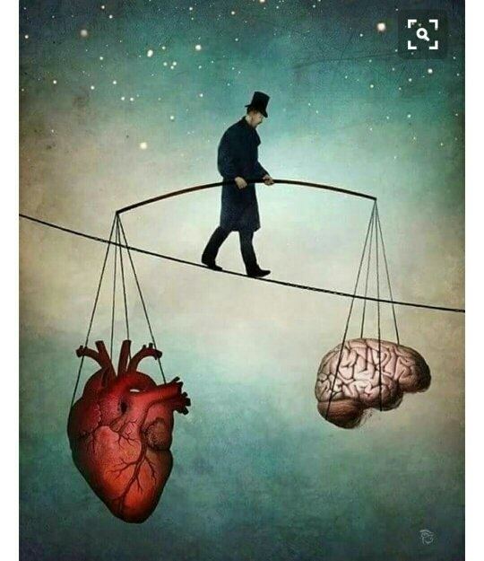 Balance your heart and mind