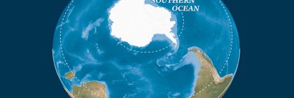 National Geographic adds 5th ocean to world map